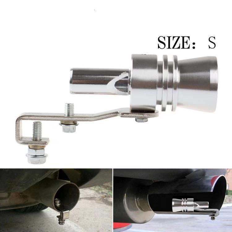 Universal Turbo Car Sound Whistle Exhaust Pipe Oversized Roar Maker For Auto