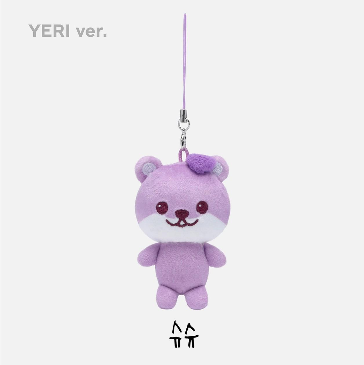 

Красный бархатный фанкон: Мой дорогой, ReVe1uv - Брелок в виде мини-куклы YERI