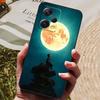 Dla Redmi Note 12 Pro 5G NFC Etui Czarna Pokrywka Lew Wilk Silikonowe Miękkie Tylne Etui Dla Telefonu Xiaomi Redmi Note12 Pro 5G Capa