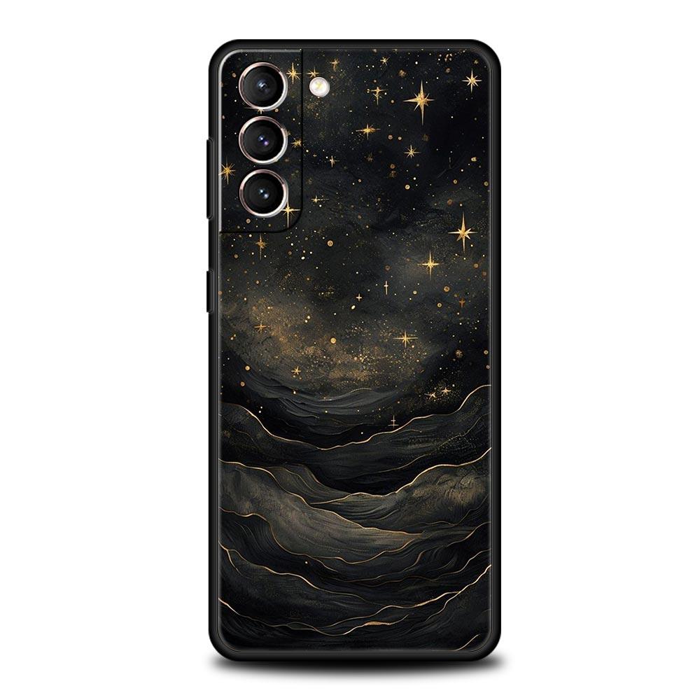 Fashion Starry Sky Stars Phone Case for Samsung Galaxy S26 S25 S24 S23 S22 S20 S21 FE Ultra S25 Edge Plus 5G Soft TPU Cover Bags