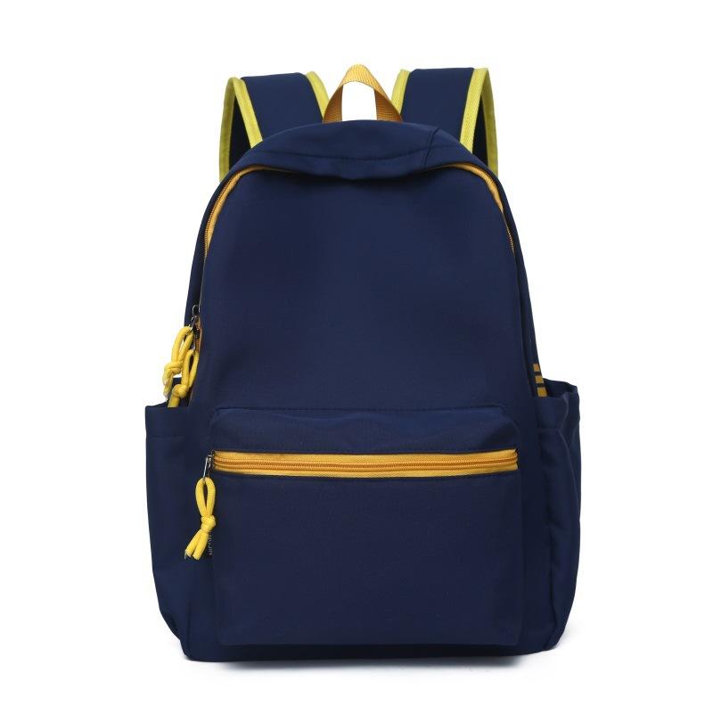 Schoolbag new fashionable small fresh backpack simple and lightweight to reduce the burden of primary and secondary school students schoolbag