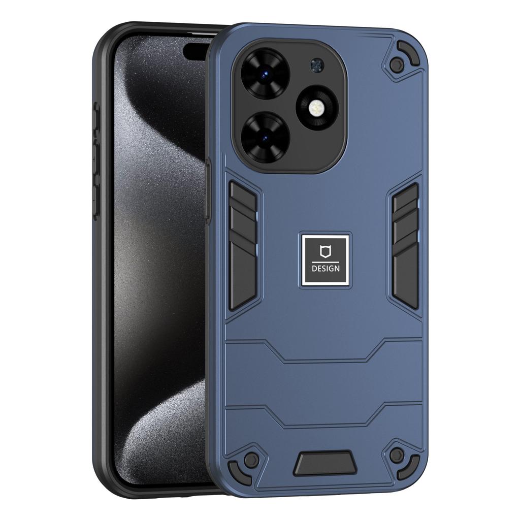 NEW 2 in 1 Armor Shockproof Phone Case For INFINIX Smart8 Smart7 Smart6 Smart5 Soft TPU Frame Hard Plastic Protective Back Cover