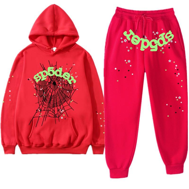 Unisex Hooded Sweatshirt Set With Bold