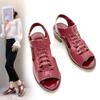 Summer New Color Women's Sandals Side Zipper Fashion Women's Sandals Women's Shoes