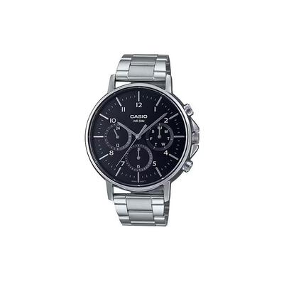 Men Standard Series Black Watch MTP-E321D-1AV MTP-E321D-1AV