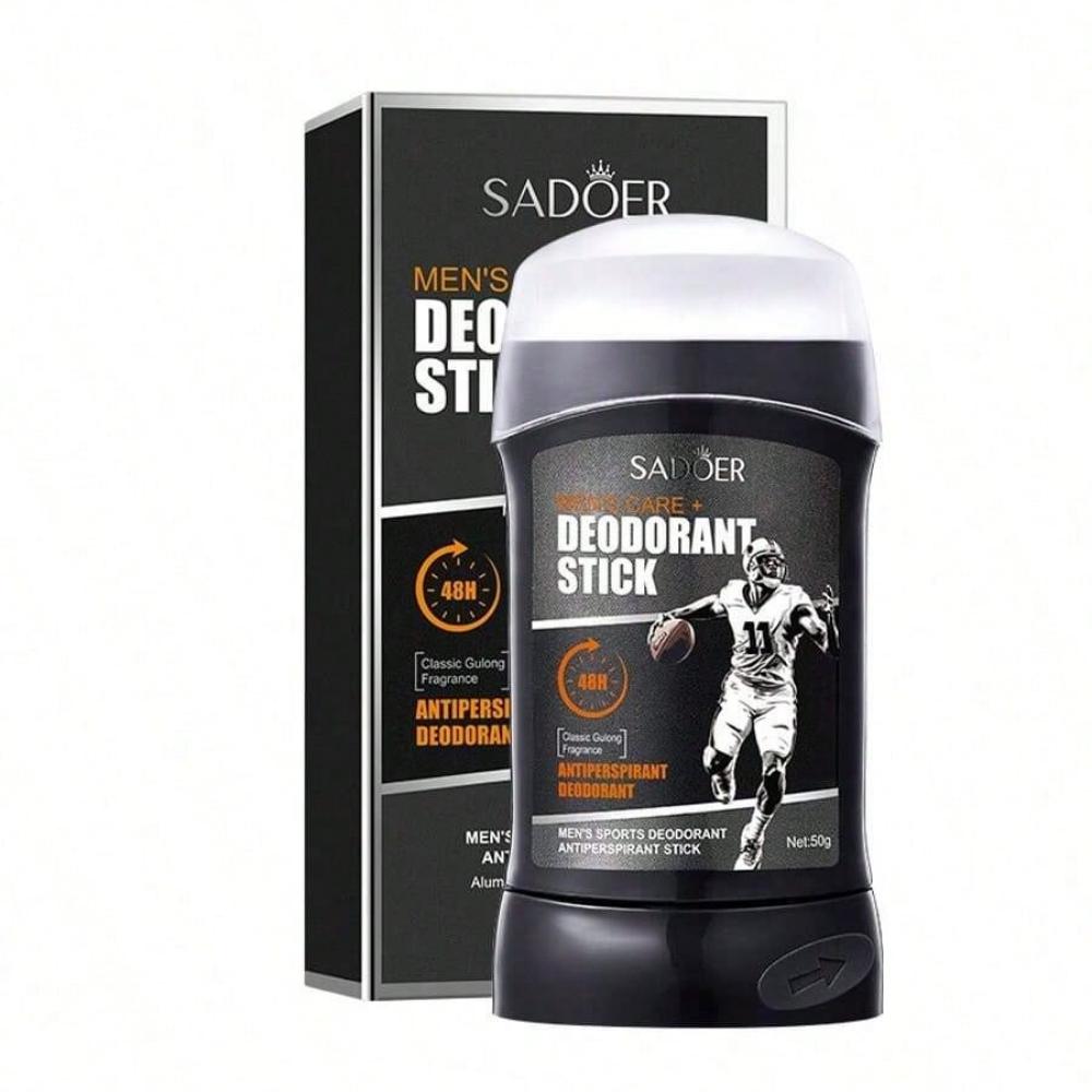 Long Lasting Mens Deodorant Stick 48H Sweat Protection Natural Ingredients Fresh Scent Odor Control for Men All Day Comfort