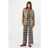 Women's Jacket Garcia Jeans Colbert Vest-jacket Brown/green