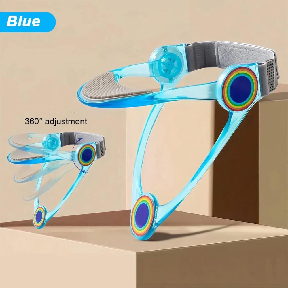 

Adjustable Posture Corrector Foldable Cervical Collar Portable Neck Brace Office and Home синий