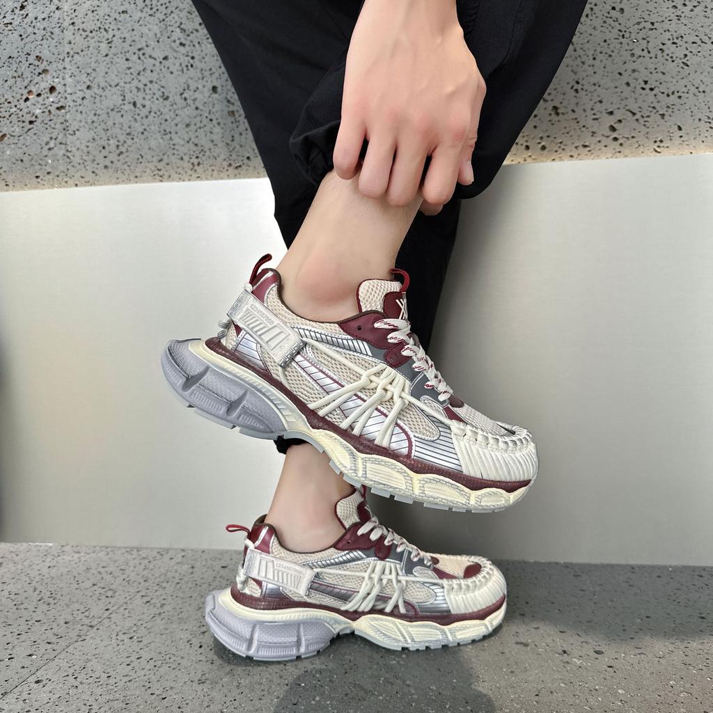 Wind Daddy shoes women's new sports and leisure shoes couple's versatile platform running shoes men