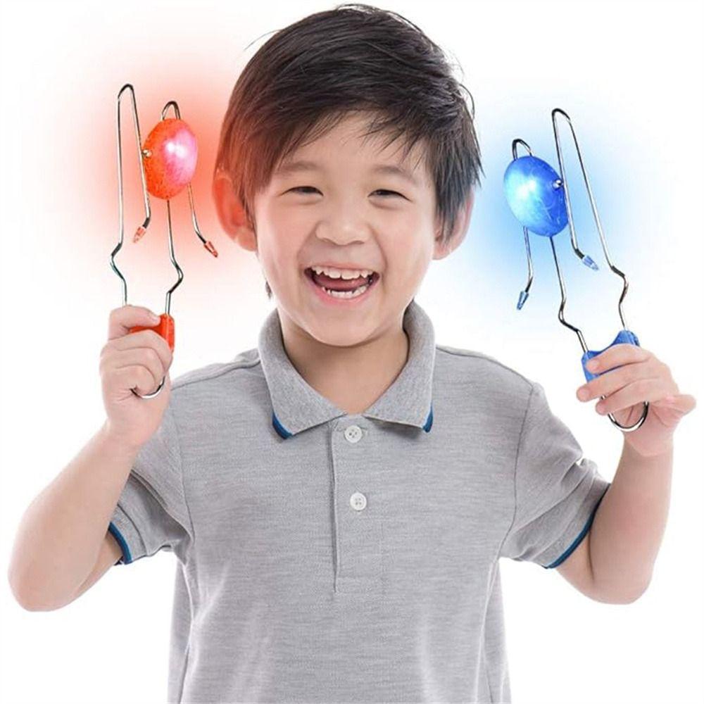 Retro Vintage Magnetischer Kreisel Sensorisches Spielzeug Leuchtende Kreisel Magnetische Schiene Jojo Klassisches Spielzeug