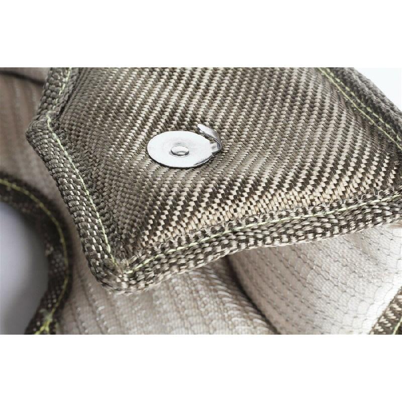 T4 Titanium Silica Stainless Steel Wire Turbo Blanket Shield Barrier Turbocharge