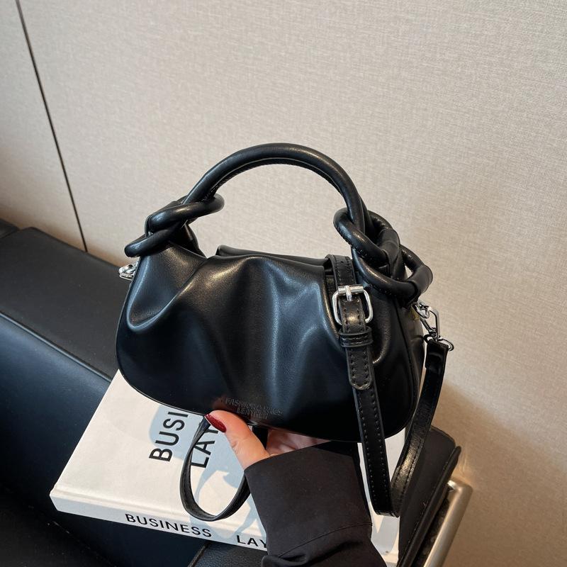 

Premium sense super fire niche bag women s 2025 new summer versatile messenger bag fashionable portable pleated small bag