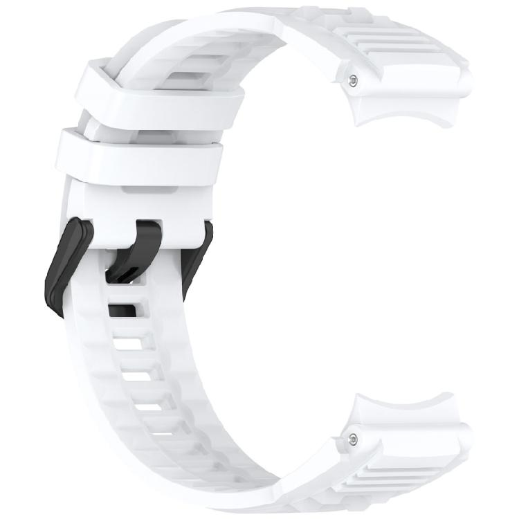 Универсальные силиконовые ремешки для часов, устойчивые к поту, мягкие сменные ремешки, модные сменные ремешки для умных часов белый