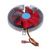 CPU Cooler Pure Aluminum Material Dispersed Conduction Silent Heat Dissipation Cooling Fan for Office Computer