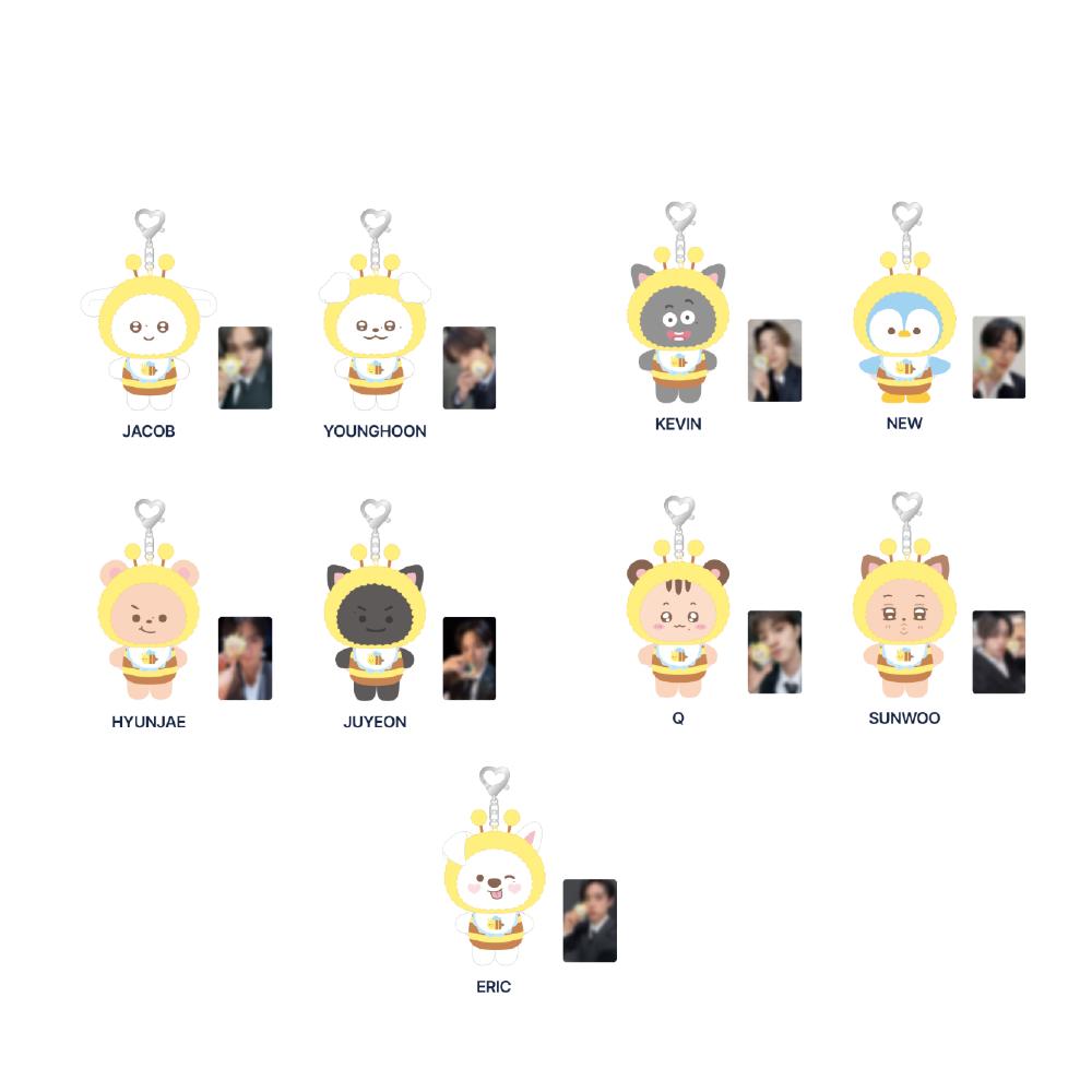 Pre-order THE BOYZ CONCERT INTER-ZECTION Honey Bee Doll Key Ring