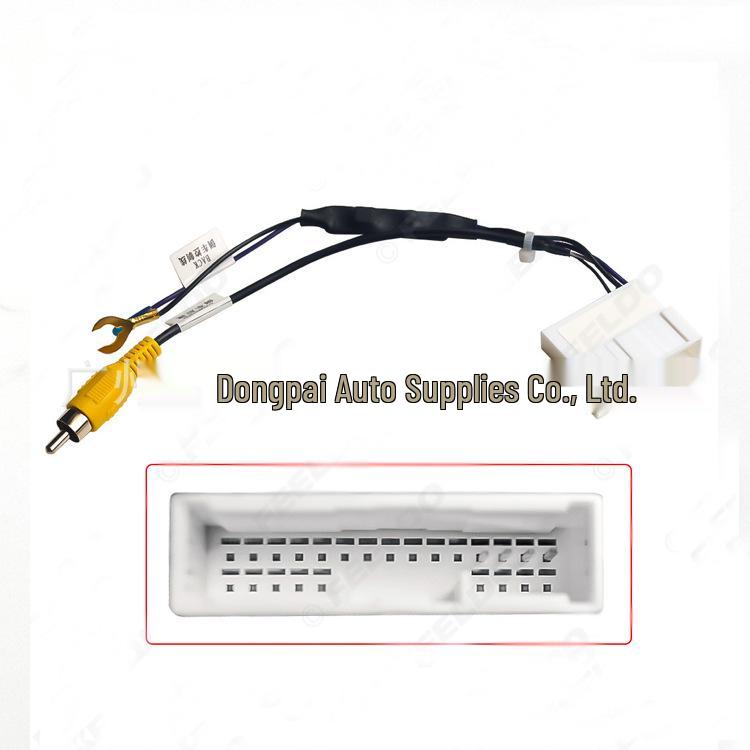 Toyota Camry/Fortuner 24-Pin Reverse Camera Line Adapter Cable