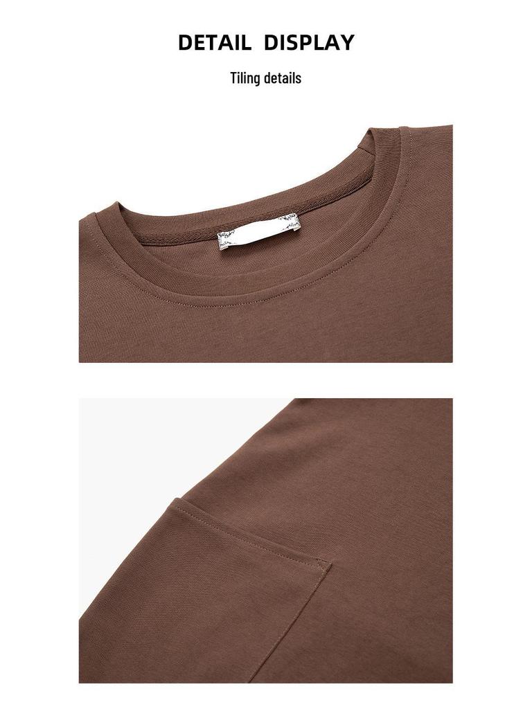 Plus Size Solid Color Long-Sleeve Shirt for Middle-Aged Women - Versatile Slimming Base for Spring & Autumn