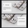 High Quality Thicken Stainless Steel Flag Shape Detachable Hinge For Aluminum Doors Bathroom Door Bathroom Removable Hinge