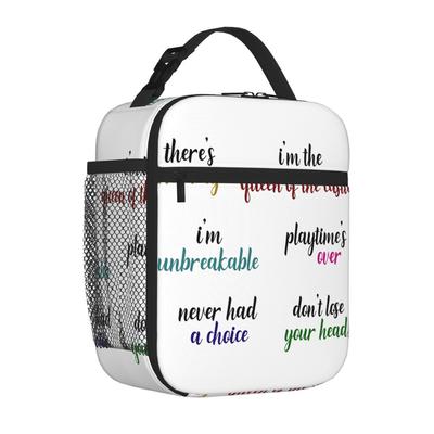 Bestseller Sechs Das Musikalische Zitate Teenager Stil Schüler Brotdose Schulausflug Reise Lunchtasche