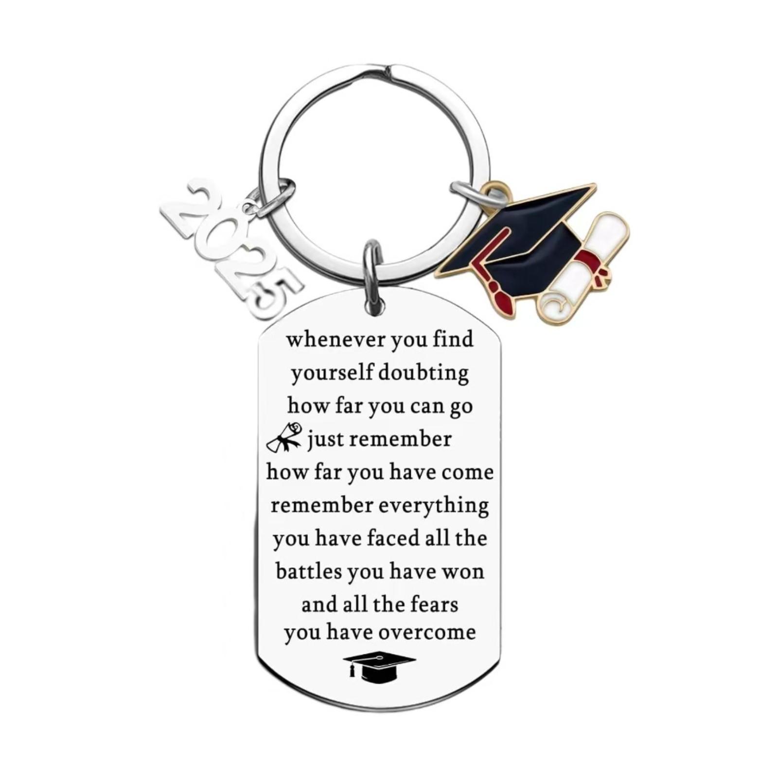 

Брелок для ключей «Выпускной сезон» из нержавеющей стали, подарочный брелок для рюкзака на выпускной One Size