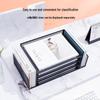 ZANYANG Metal Double-Layer Vertical File Organizer