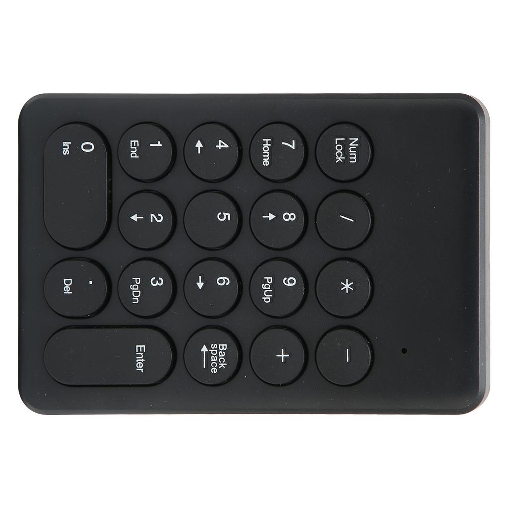 Numeric Keyboard 18 Keys Ergonomic Tilt Design 2.4GHz Wireless Stable Signal Transmission Mini