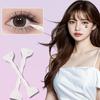 Waterproof Simple Eyeliner Stamp Long Lasting Double-Ended Eyelash Template With Ink Paste Black Eye Liner Stamp For Beginners