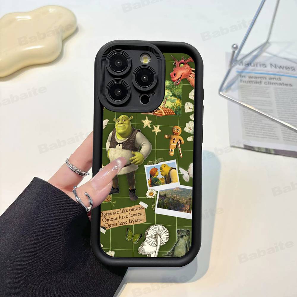 

Classic Movie S-Shrek Phone Case For IPhone 11 12 13 16 15 17 14 Pro Max Soft Funda Silicone Cover iPhone 13pro max