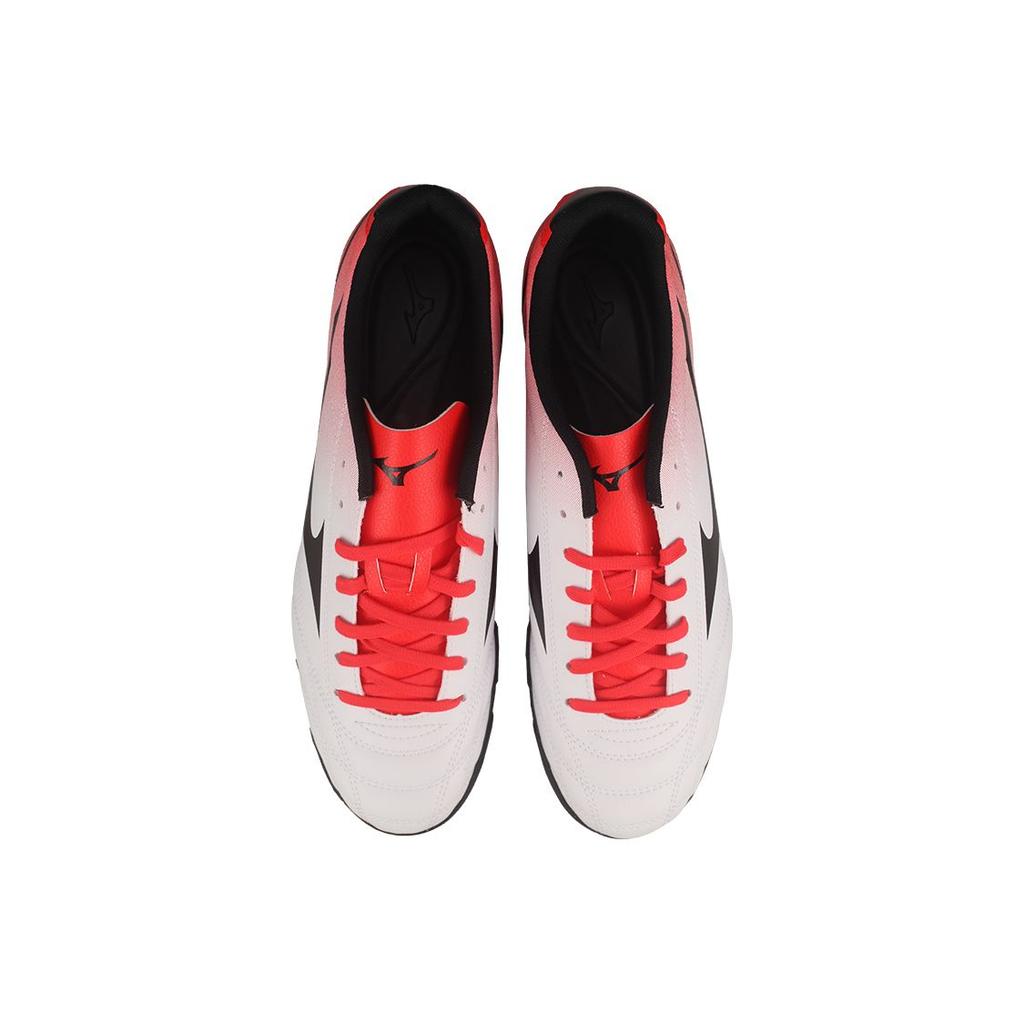 Mizuno Wide Ag Gel Short Studded Shock Absorbing Durable Soccer Shoes Men Soccer Shoes White Black Red P1GD219460