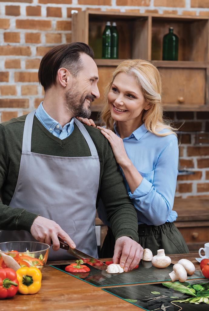 GLAS-KOCHFELD-SCHUTZPLATTE 90x52 BASILIKUM