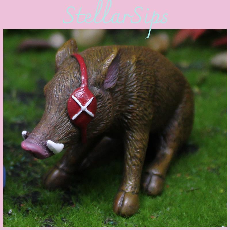 Landscape Micro Resin Gift Pirate Boar For Festive Event Decorations Animal