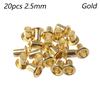 20Pcs 1mm/2.5mm Colorful Metal Eyelet Buttons Ultra-small Shoes Clothes Belt Buckle DIY Dolls Buckles Doll Bags Sewing Accessori