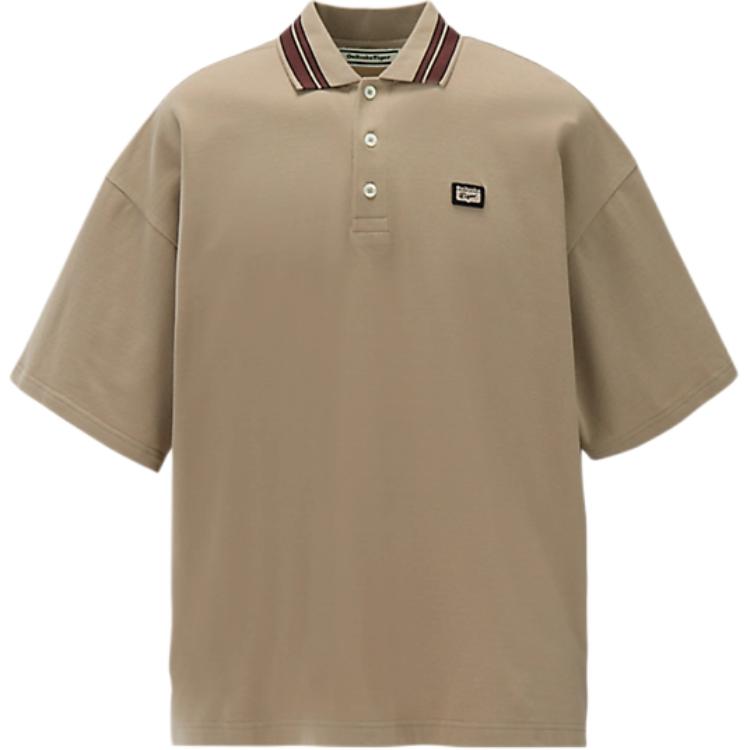 

Onitsuka Tiger Logo Stripe Loose Fit Polo Shirt Men tops 2181B049-250 S