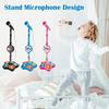 Children'S Microphone Toys With Cool Lighting And Music, Microphone Instrument Toys With Brackets