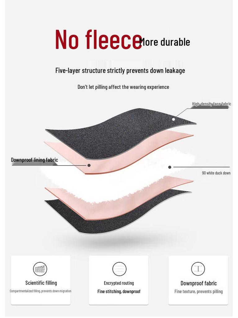 YAYA Herren Trendige mittellange Daunenjacke mit Kapuze