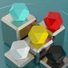3D Intelligence Magic Cube Puzzle Blok Puzzle Znížený tlak Hračka Darček Cezhraničné Výbušné deti Farebná kocka