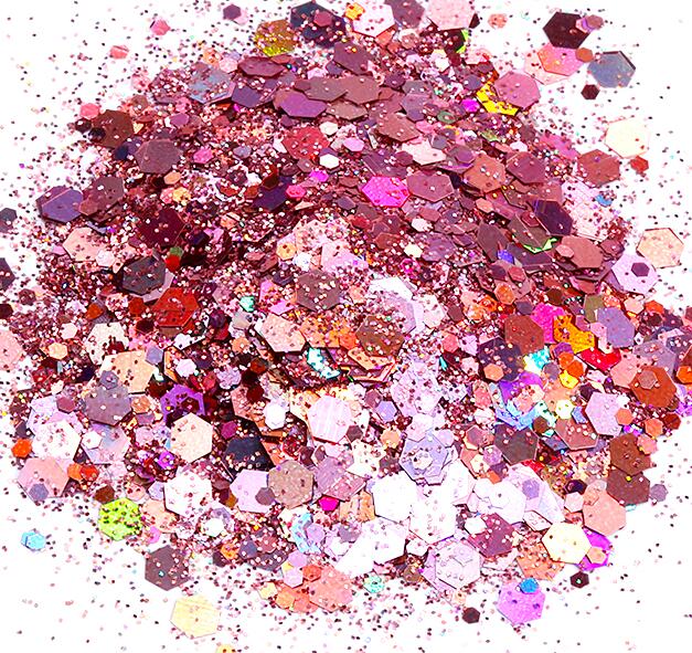 Multi-color Nail Sequins  Nail Art Flake Nail Glitter Paillette Mixed  Thin Shining 3D  Stickers Manicure Make up DIY