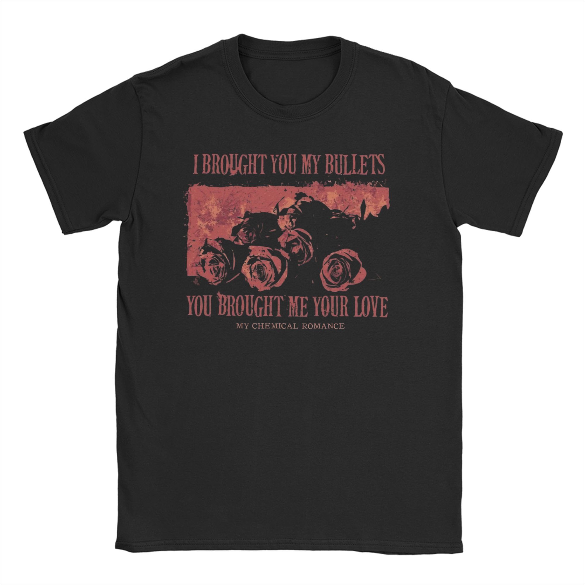 

Мужские Женские Футболки Mcr Группа Панк Рок Новинка 100% Хлопок Футболка Короткий Рукав My Chemical Romance Футболки Топы Большой Размер 4XL