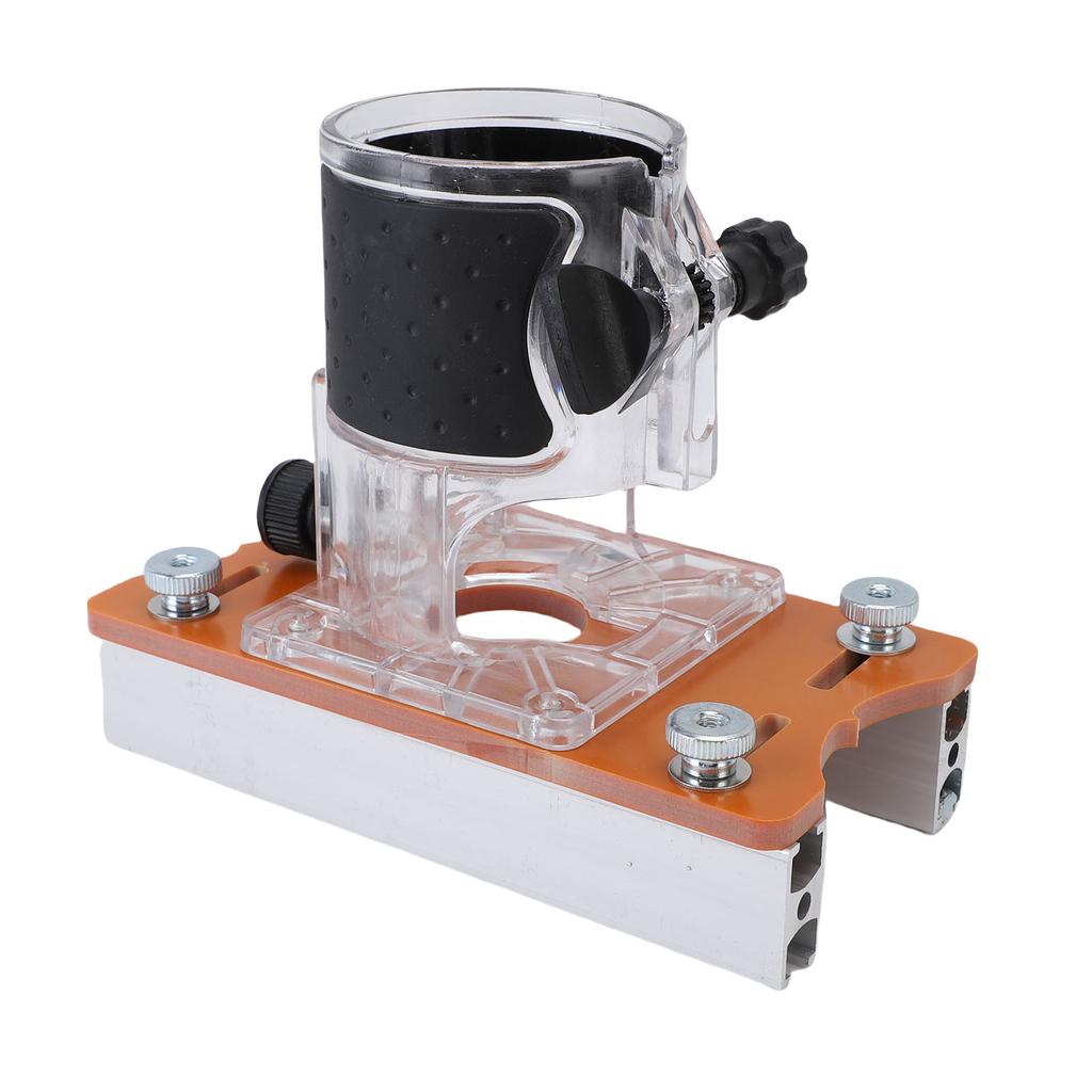 Wood Trimmer Router Base 2 In 1 Compact Wood Palm Router Base Router Slotting Bracket for 65mm Trimmer Milling