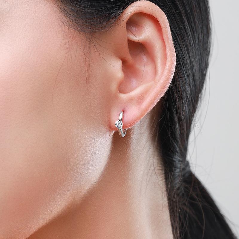 Tancise 925 Sterling Silber Zirkon Ohrringe Tropfen Ohrringe für Frauen Hochzeit Party Geschenke