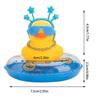 Cycling Accessories Bicycle Bell Duck Rubber Cute Duck Gold Chain Toy Cool Glasses Duck Car Dashboard Decor Motorcycle Riding