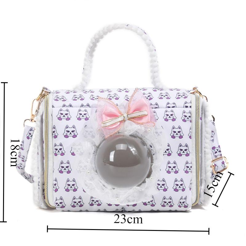 Pet Honey Bag Glider Guinea Pig Hamster Outing Bag Warm Handbag Portable Breathable Small Pet Bag Small Animals Carriers Bags фиолетовый
