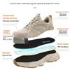 Steel Toe Shoes for Men Non Slip Indestructible Safety Tennis Shoes Lightweight Breathable Construction Sneakers anti puncture
