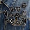 Witches Do It Better Witch Spells Black Moon Pins Badges Brooches Lapel Pin Enamel Pin Backpack Bag A