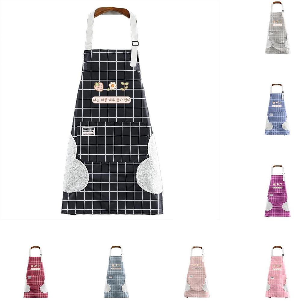 Wasserdichte, verstellbare Schürze, verschiedene Stile, einfach zu tragen, niedliche Kochschürze