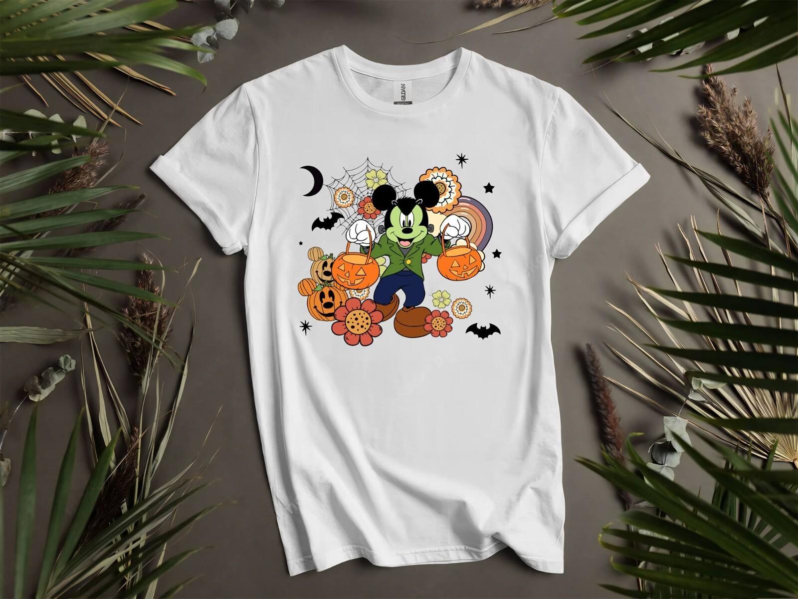 Halloween Mickey Mouse T-shirt T shirt Men Women Unisex Tshirt I172 XXXXL