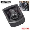 Car Gear Shift Knob Manual 5 Speed Lever Stick Gaiter Boot Dust Cover Collar For SEAT Ibiza 2002 2003 2004 2005 2006 2007 2008