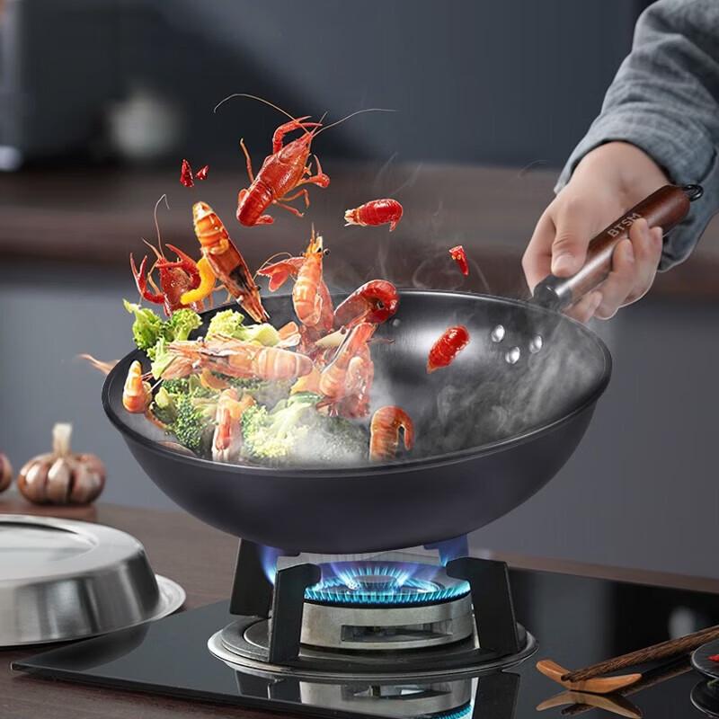 BTSM Multi-function Stainless Steel Wok & Steamer
