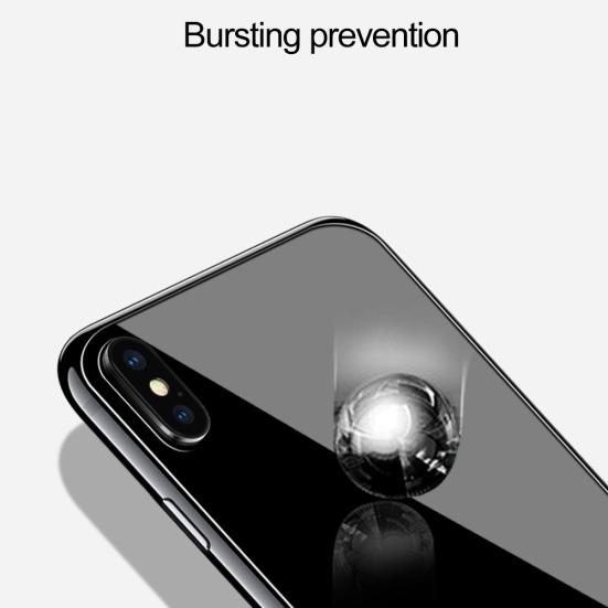 Precise Tempered Glass Protector for iPhone Phone Back XS Max/XS/XR/X/7/8 Plus/6
