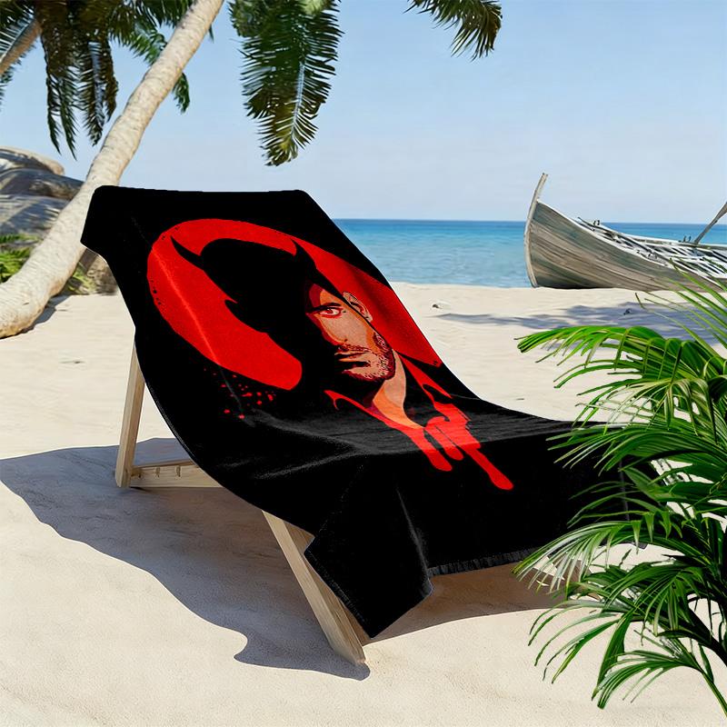 Passionate Embrace: Love's Intensity Beach Towel Soft Portable for Travel Quick-drying Swim Towel Seaside Swim Beach Towel Travel and Vacation Towels